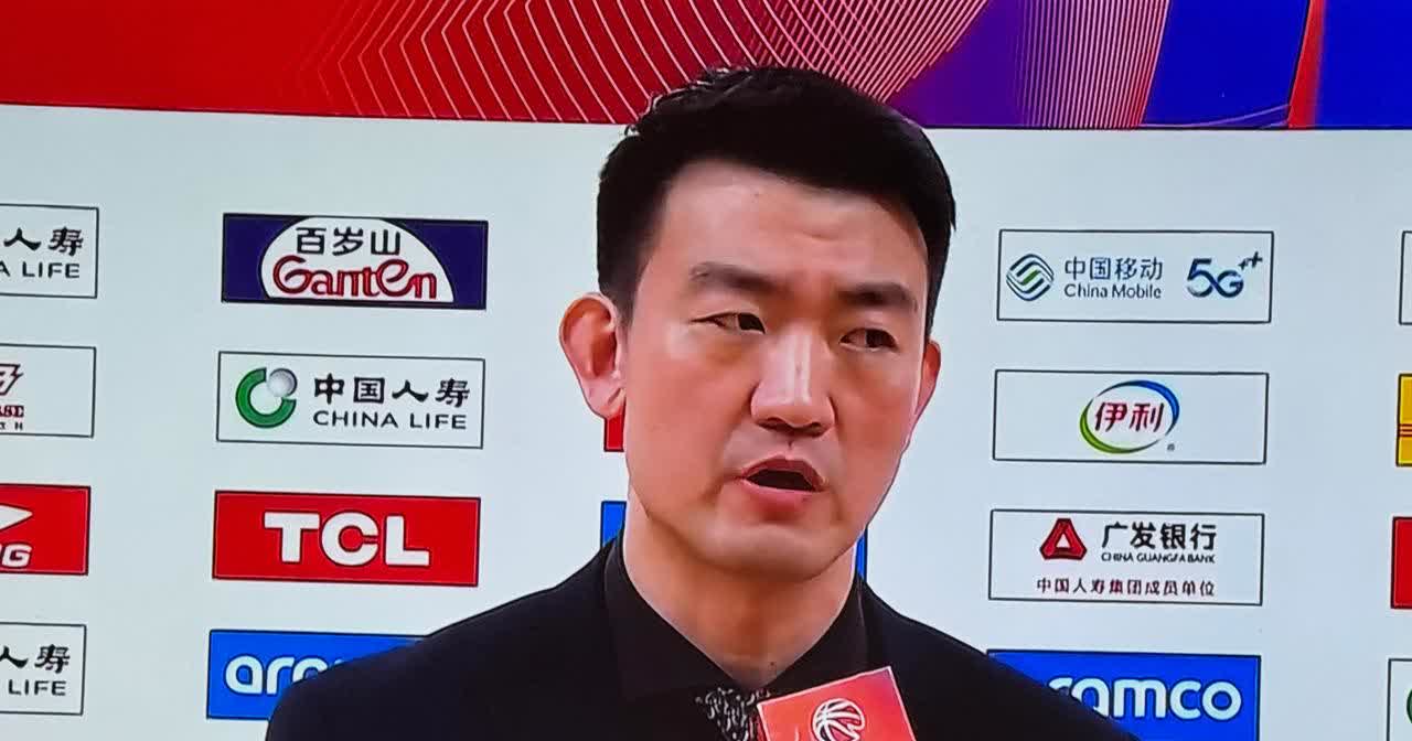广东队主教练发布战前动员会发言